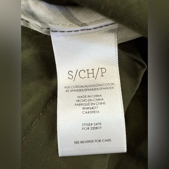 Cabi Expedition Jacket Army Green #5478 Size Small - Picture 12 of 12